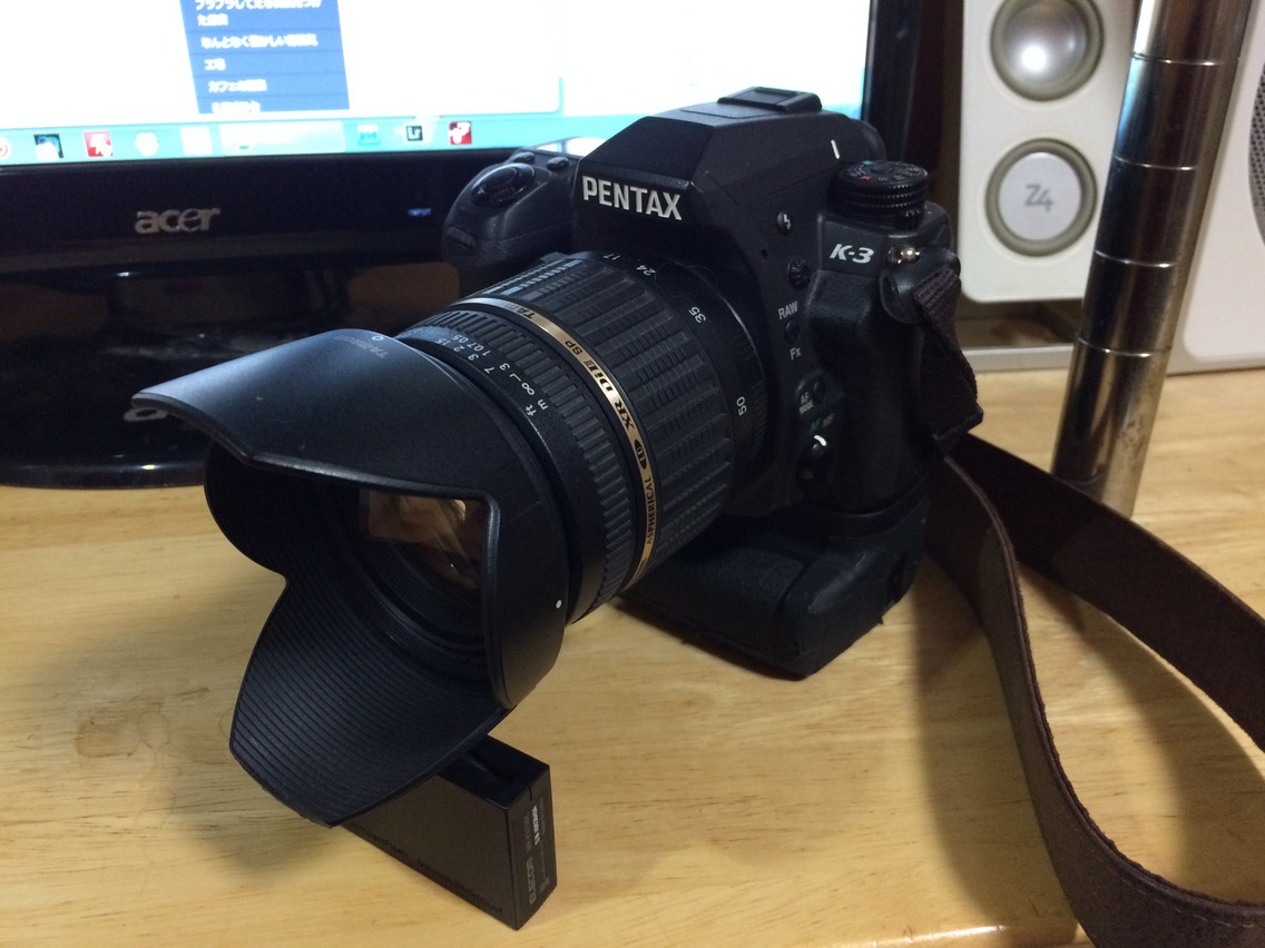 PENTAX K-3のフォーカシングスクリーンを交換してみた: たまにフォトライフ